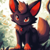 Zorua Pokemon Cartoon Diamond Painting