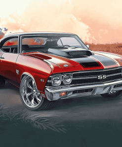 1969 Chevrolet Chevelle Classic Diamond Painting