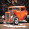 32 Ford Coupe Car Diamond Painting