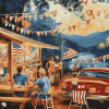 4th Of July American Celebration Diamond Painting