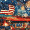 4th Of July Patriotic Diamond Painting