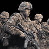 82nd Airborne Soldiers Animation Diamond Painting