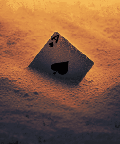 Ace Of Spade Card Diamond Painting