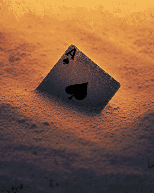 Ace Of Spade Card Diamond Painting