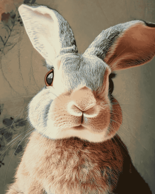 Adorable Bunny Diamond Painting