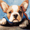 Adorable Puppy Underdog Diamond Painting