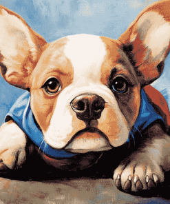 Adorable Puppy Underdog Diamond Painting