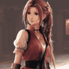 Aerith Gainsborough Fantasy Diamond Painting