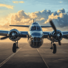 Aesthetic B25 Mitchell Aircraft Diamond Painting