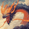 Aesthetic Dragon Fantasies Diamond Painting