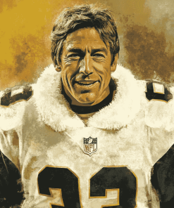 Aesthetic Joe Namath Footballers Diamond Painting