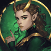 Aesthetic Lady Loki Art Diamond Painting