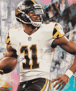 Aesthetic Michael Thomas Sports Diamond Painting