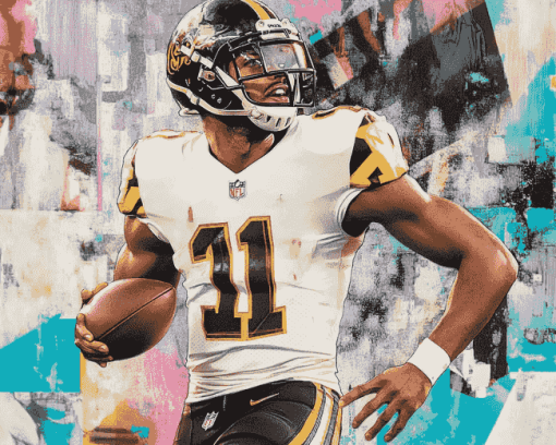 Aesthetic Michael Thomas Sports Diamond Painting