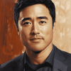 Aesthetic Randall Park Celebrities Diamond Painting