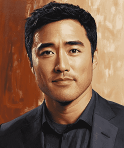 Aesthetic Randall Park Celebrities Diamond Painting