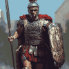 Aesthetic Roman Soldier Diamond Painting