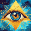 Aesthetic Third Eye Diamond Painting