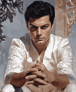 Aesthetic Tony Curtis Celebrity Diamond Painting