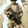 Aesthetic US Marines Diamond Painting