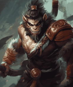 Aesthetic Wukong Creature Diamond Painting