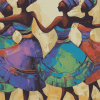 African Ladies Colorful Dance Diamond Painting
