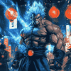 Akuma Anime Fighter Diamond Painting