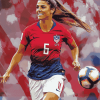 Alex Morgan Famous Footballer Diamond Painting