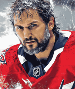 Alexander Ovechkin Hockey Diamond Painting