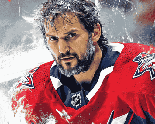 Alexander Ovechkin Hockey Diamond Painting