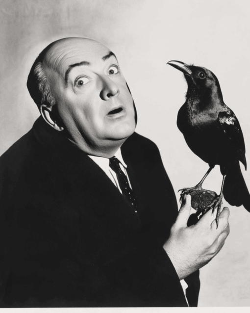 Alfred Hitchcock Black and White Diamond Painting