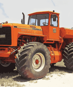 Allis Chalmers Engines Truck Diamond Painting