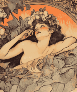 Alphonse Mucha Vintage Monaco Diamond Painting