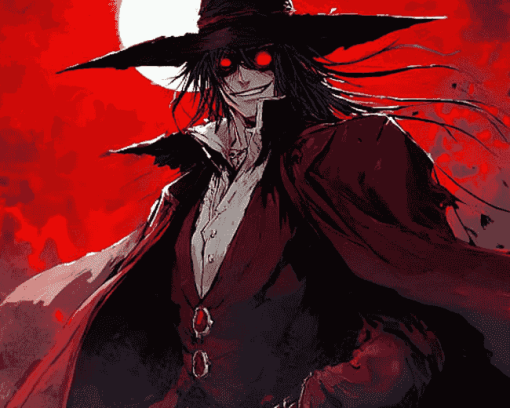 Alucard Anime Adventure Diamond Painting