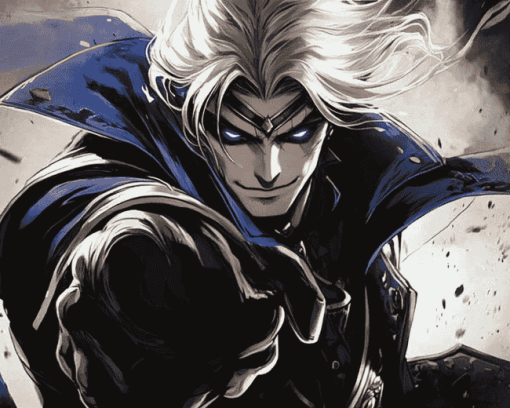 Alucard Anime Adventure Diamond Painting