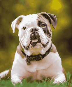 American Bulldog Puppy Diamond Painting