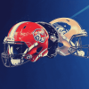 American Football Stars Helmet Diamond Painting