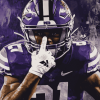 American Footballers Kansas State Diamond Painting