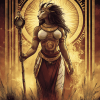 Ancient Sekhmet Goddess Diamond Painting