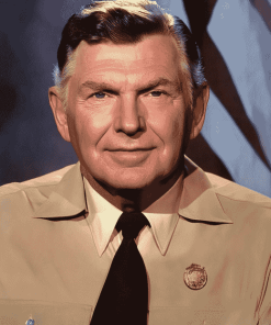 Andy Griffith Icon Diamond Painting