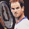 Andy Murray Famous Tennis Diamond Painting