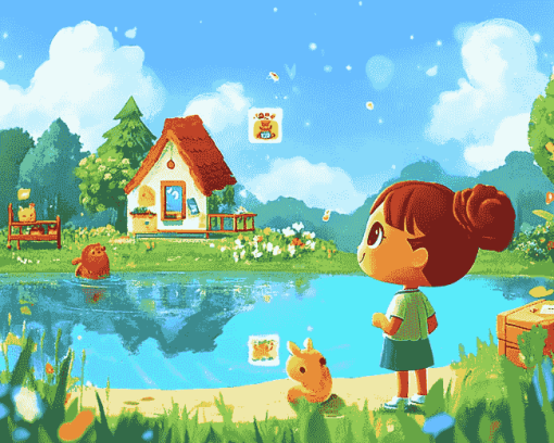 Animal Crossing Characters Diamond Painting