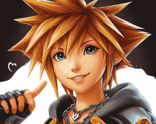 Anime Sora Character Diamond Painting