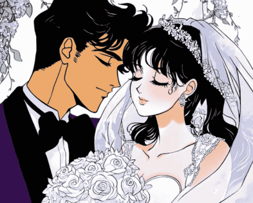 Anime Wedding Romance Diamond Painting