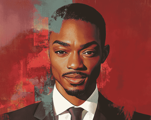 Anthony Mackie Exclusive Diamond Painting