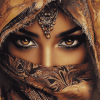 Arab Woman Diamond Painting