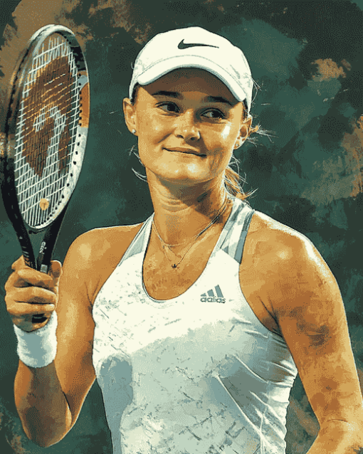 Ashleigh Barty Tennis Star Diamond Painting