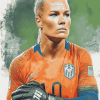 Ashlyn Harris Soccer Star Diamond Painting