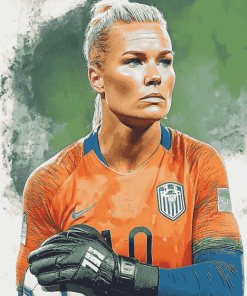 Ashlyn Harris Soccer Star Diamond Painting