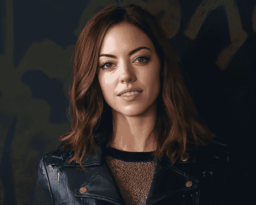 Aubrey Plaza Celebrity Diamond Painting